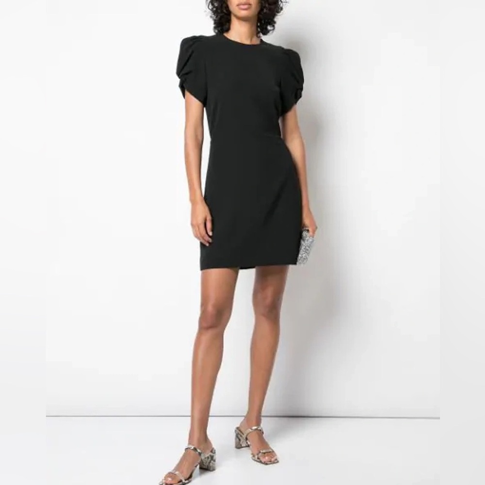 NWT A.L.C Brinkley Black mini Dress Quiet Luxury